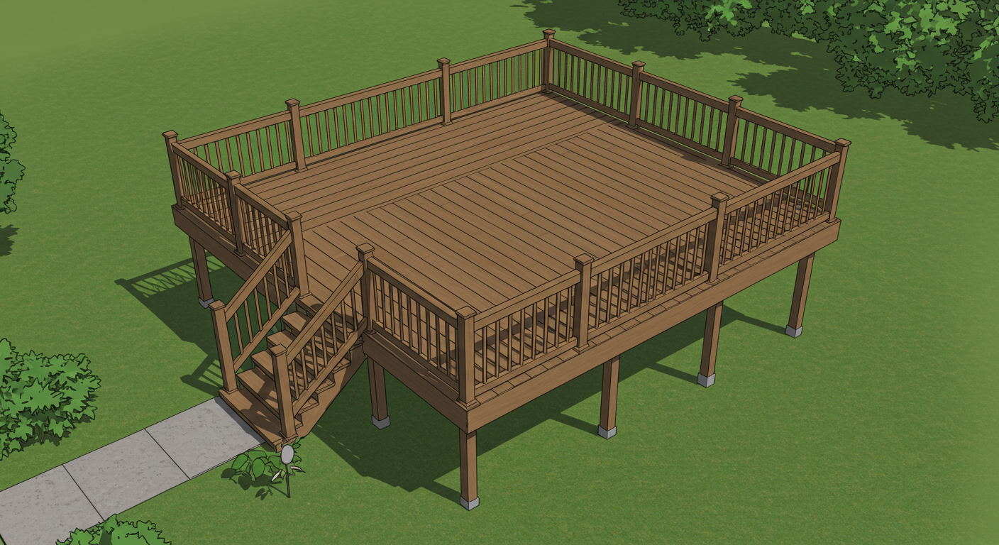 Deck Construction in Progress