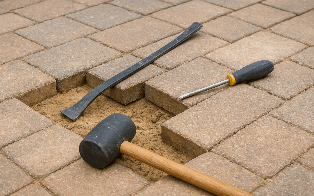 How to Fix Sunken or Uneven Pavers Without Replacing Them