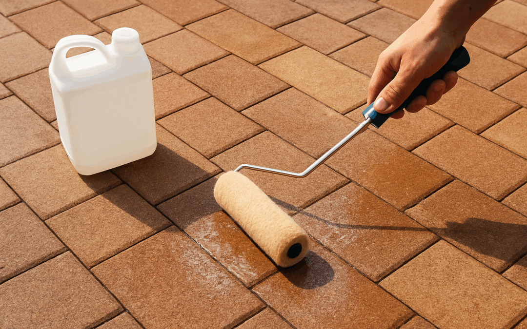 how to seal pavers