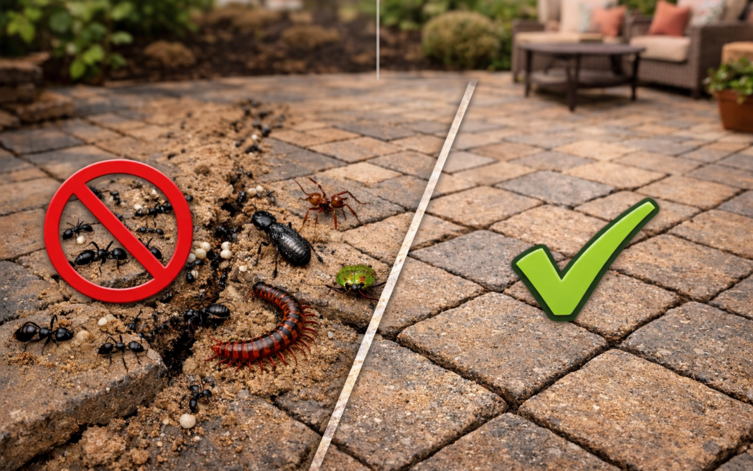 How to Keep Ants and Bugs Out of Your Paver Patio