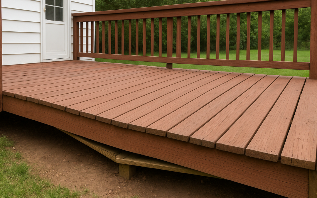 What to Do When Your Deck Starts to Sag