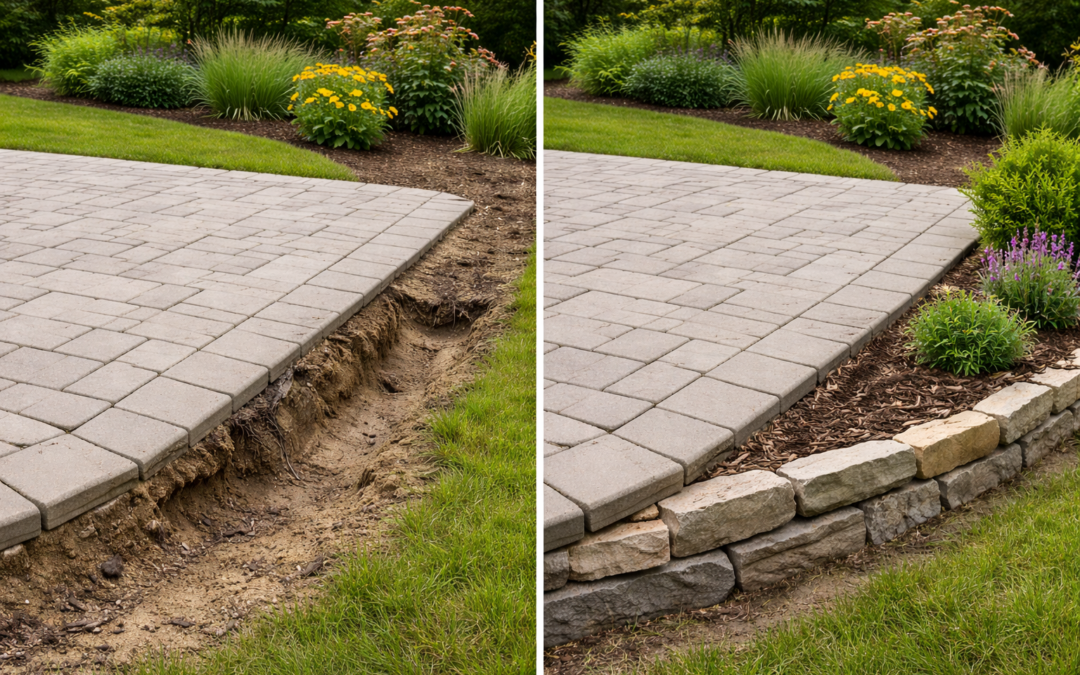 How to Stop Soil Erosion Around Your Paver Patio