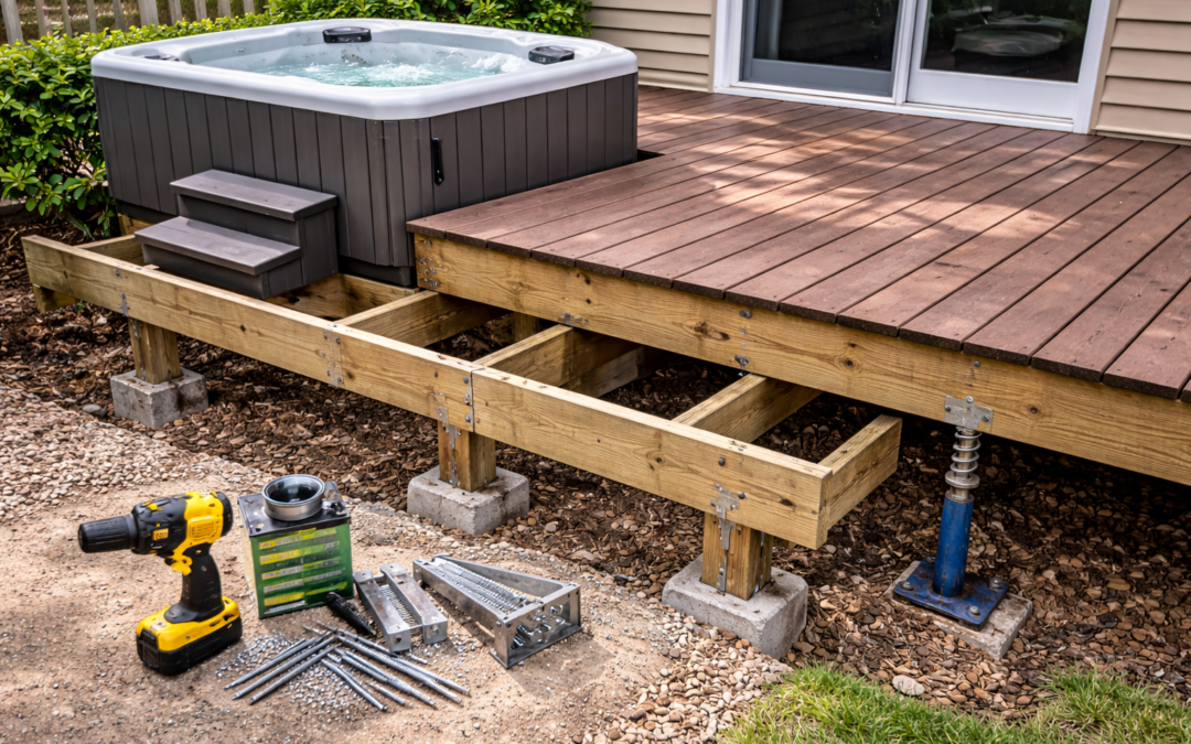 How to Strengthen Your Existing Deck to Support a Hot Tub