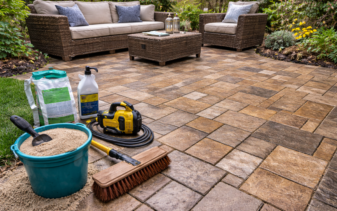 Simple Upgrades to Renew Old Pavers