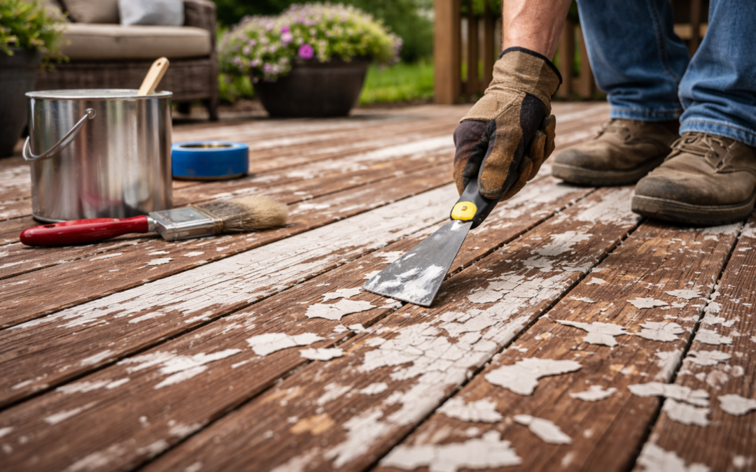 Why Your Deck Paint Keeps Peeling and What Works Better