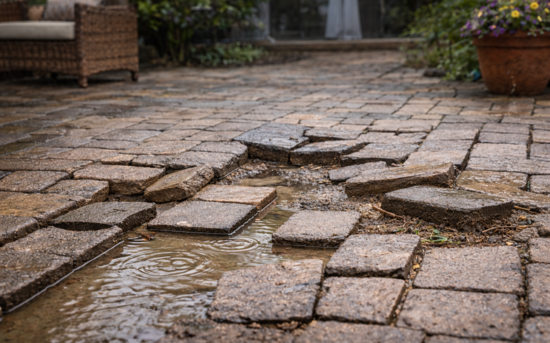 Why Your Patio Stones Shift After Heavy Rain and How to Prevent It