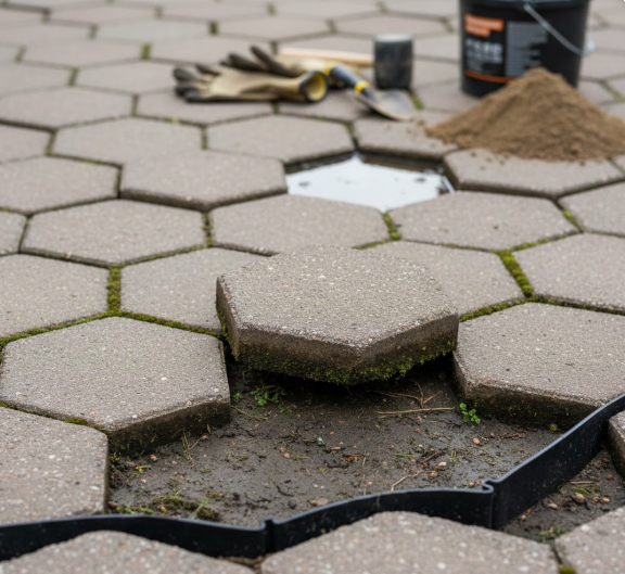 Why Your Pavers Feel Unstable and How to Reset Them Properly