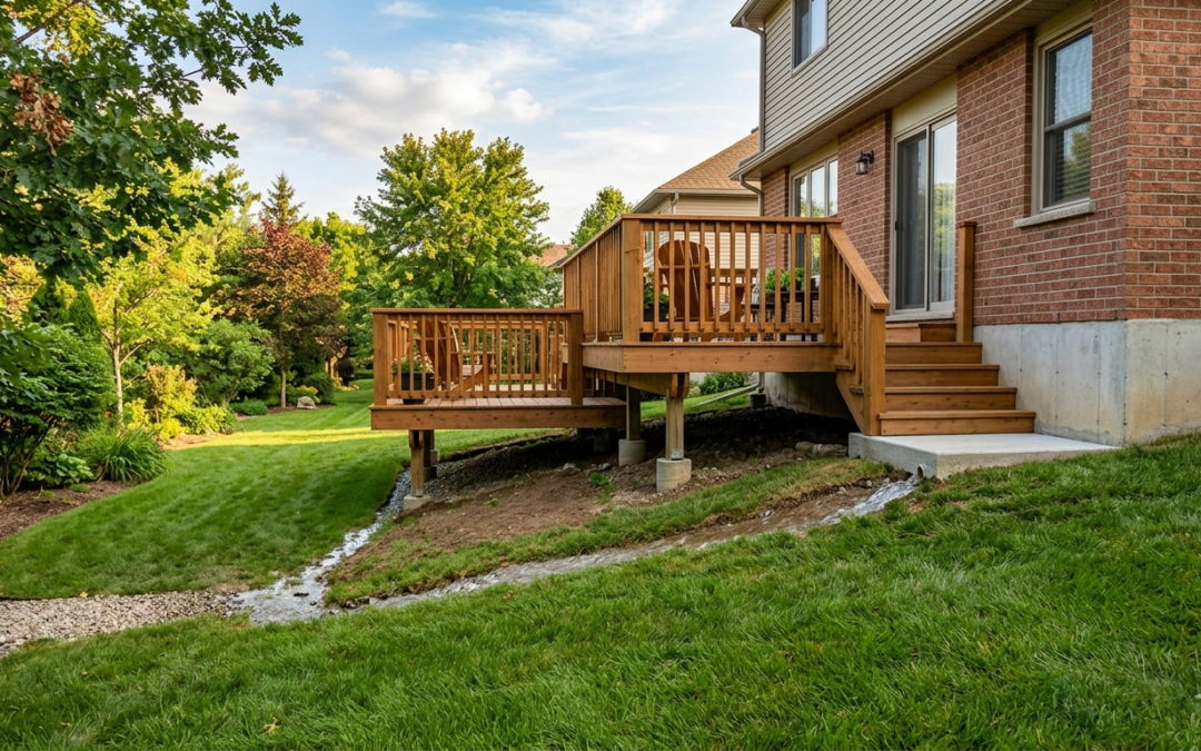 How Proper Yard Grading Protects Your Deck and Foundation