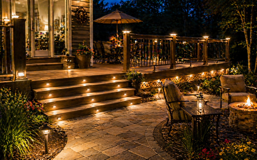 How Outdoor Lighting Improves Safety Around Decks and Patios
